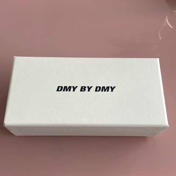 COPY - DMY BY DMY Billy (Milky Blue) Rectangle Sunglasses- NEW - Picture 3 of 11